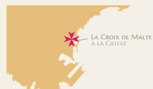 situation hôtel croix de malte